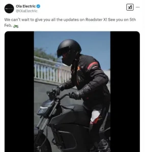 Ola Roadster X