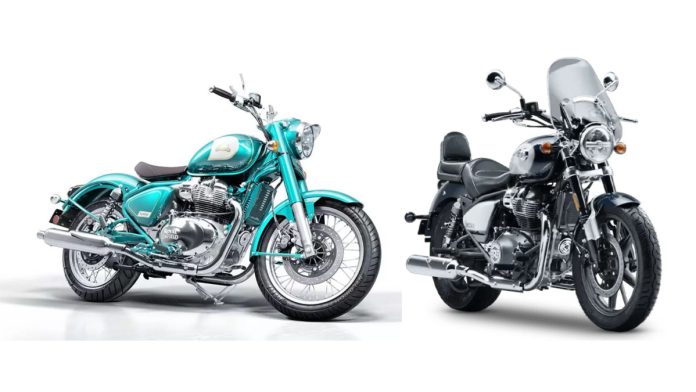 Royal Enfield Classic 650 vs Super Meteor 650