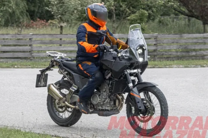 KTM parallel-twin bike