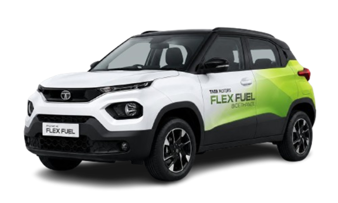 Tata flex fuel car