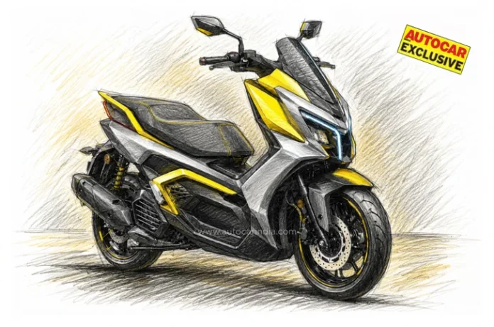 TVS 160cc maxi scooter