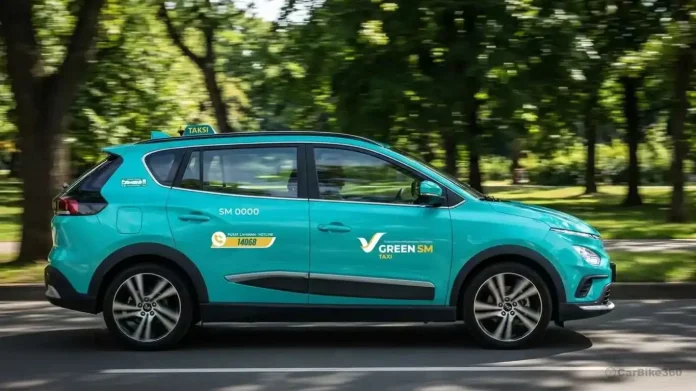 Green SM taxi