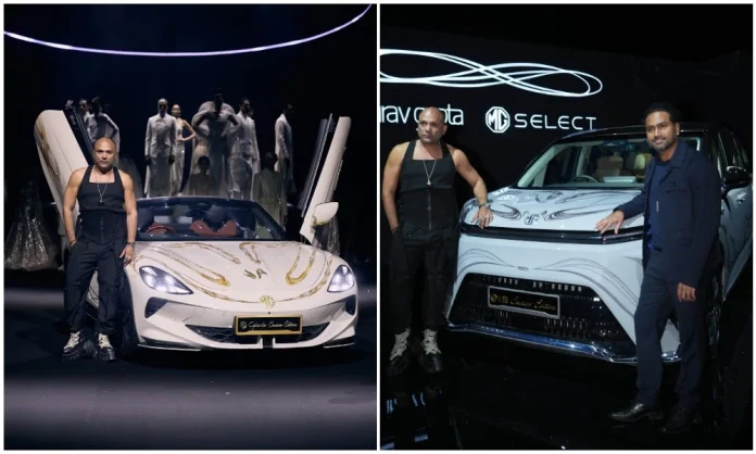 MG M9 and Cyberster Couture Edition