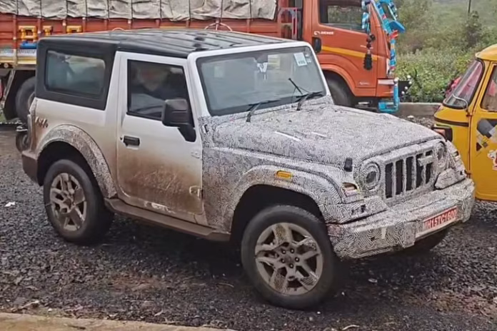 Mahindra Thar facelift