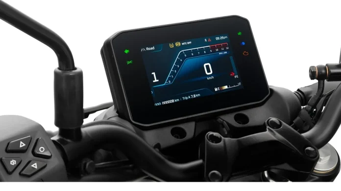 Bajaj Pulsar N160 SS TFT screen
