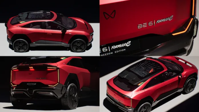 Mahindra BE 6 Sporteq Formula E Freedom Edition