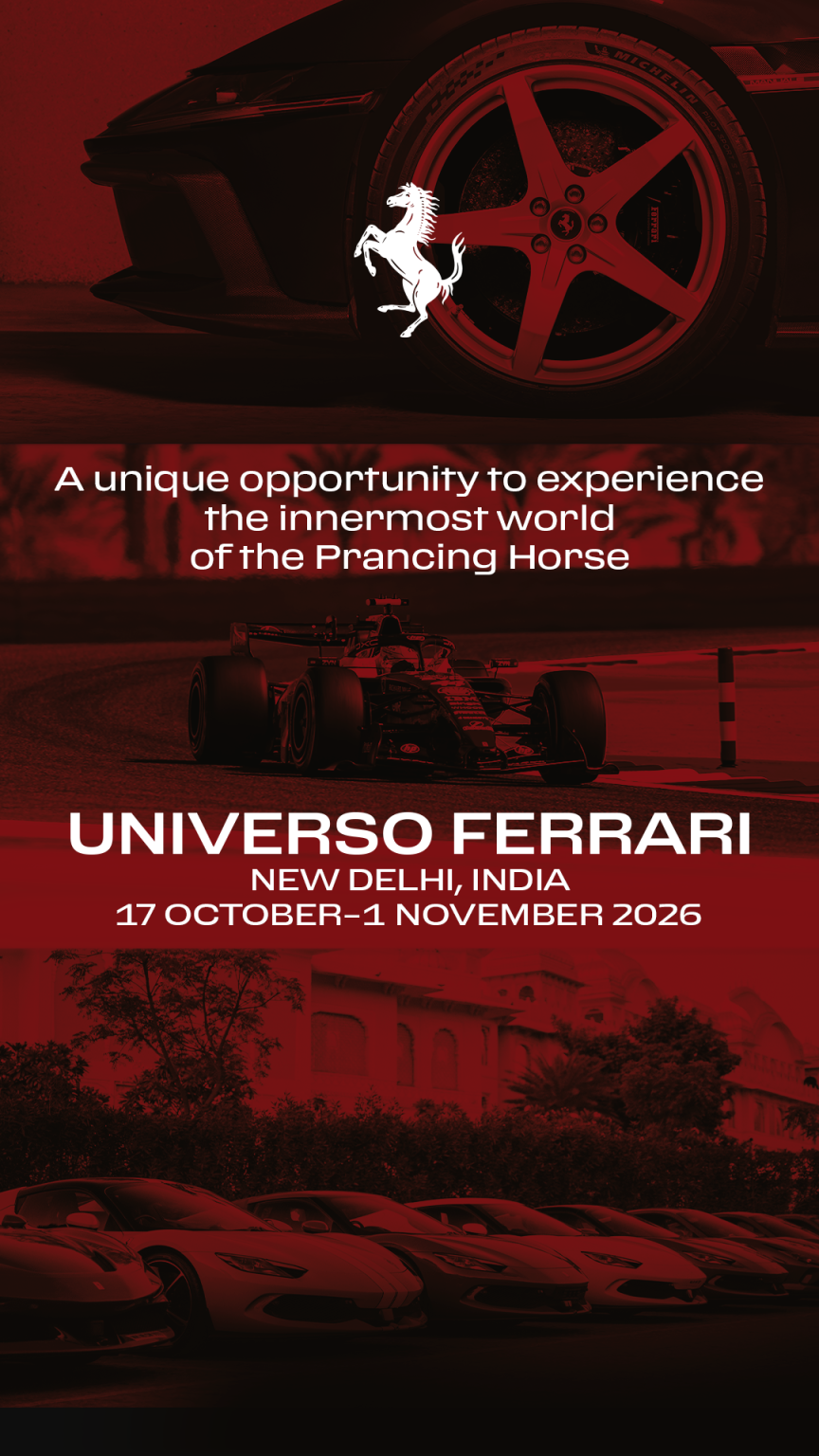 Universo Ferrari to arrive in India this October - Shifting Gears